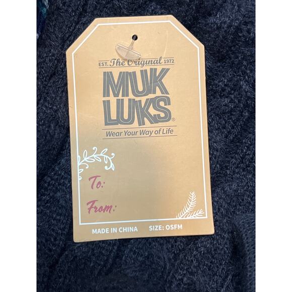 MukLuks  Socks 2pr One Size Fits Most Includes Bag - Picture 4 of 4